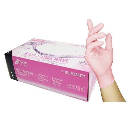 Nitril Handschoenen Roze