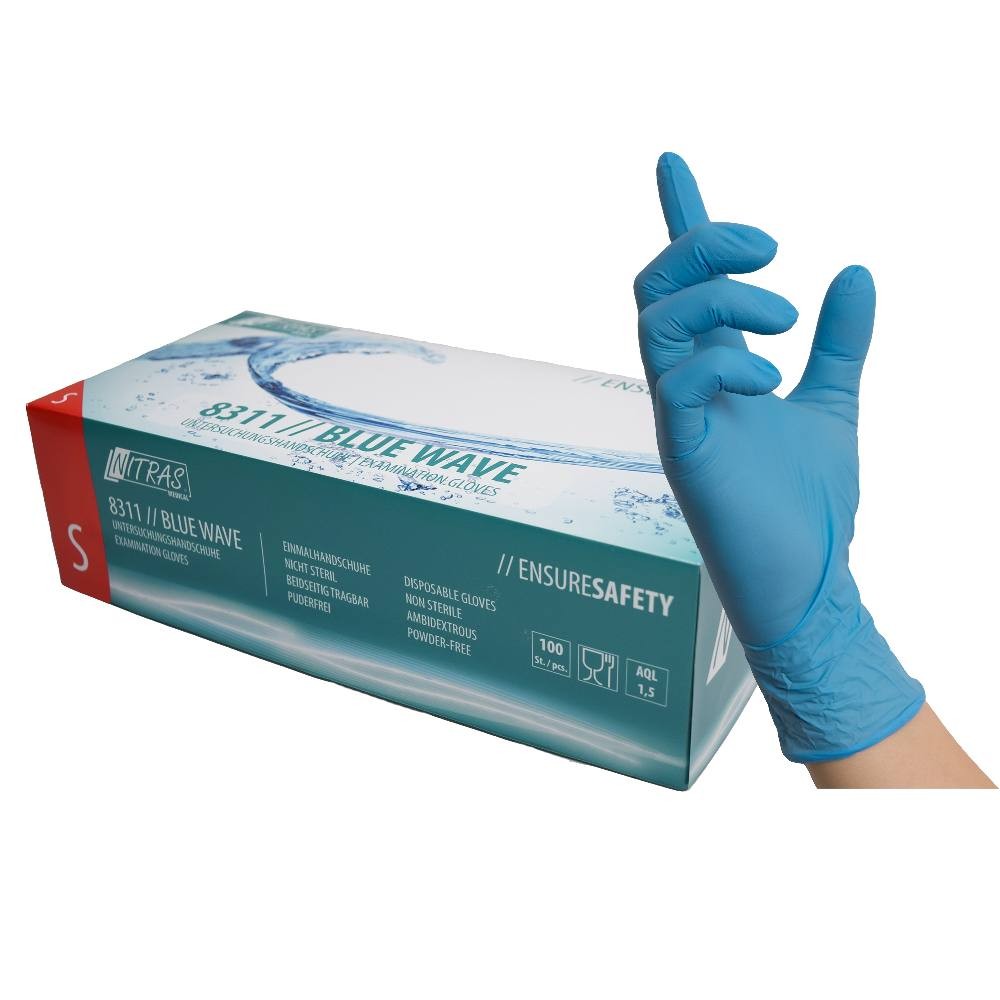 Nitril Handschoenen Blauw