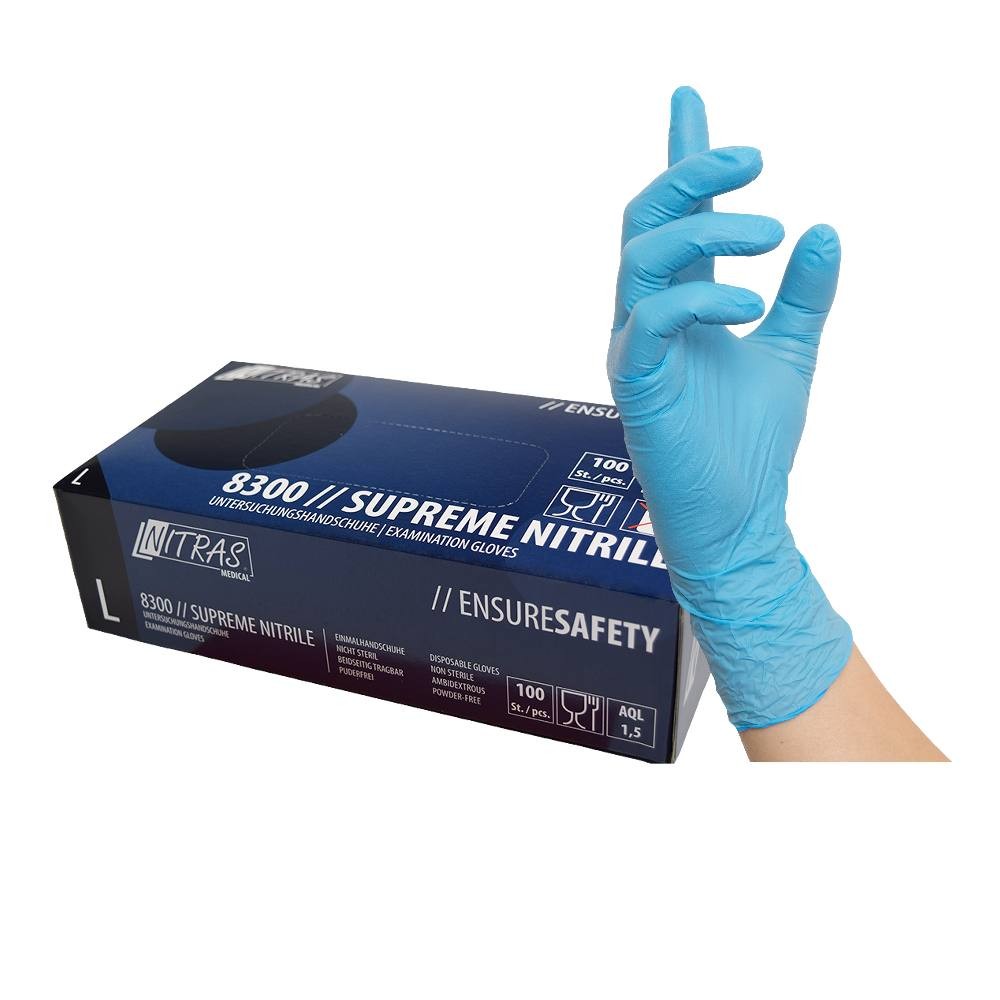 Nitril Handschoenen Supreme Blauw