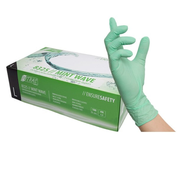 Nitril Handschoenen Mint