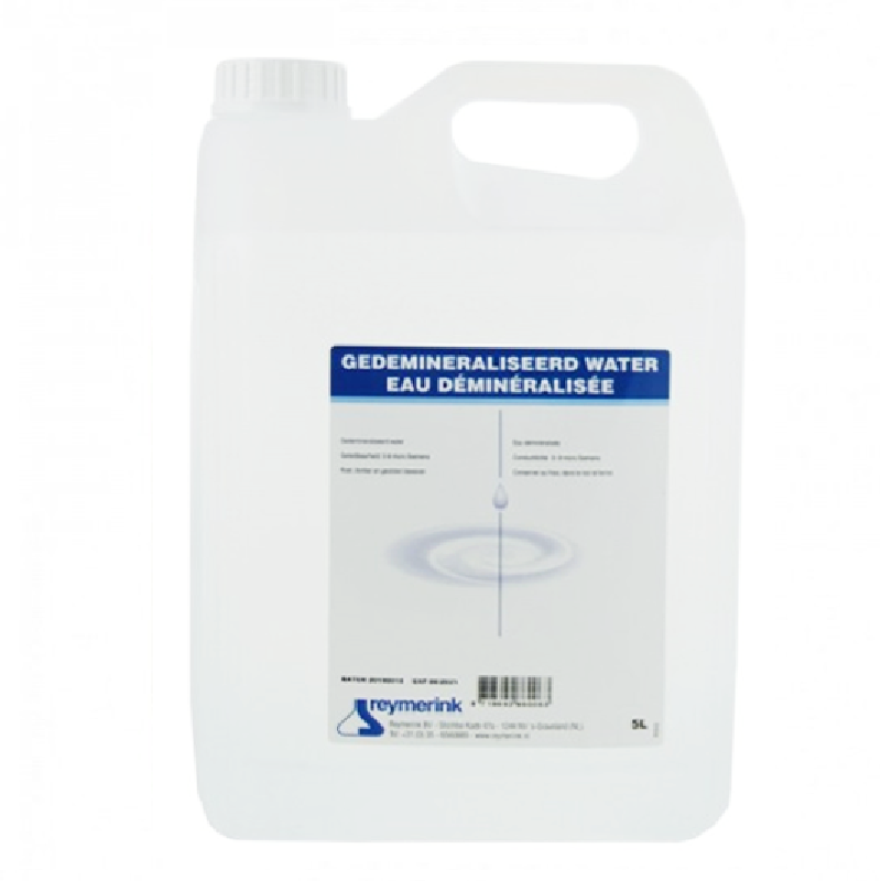 Gedemineraliseerd water 5L